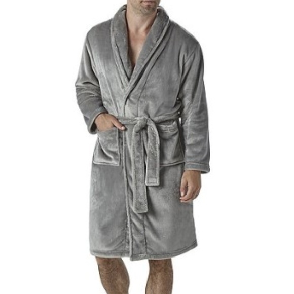 Nuvano Other - Nuvano Men's Plush Bathrobe - Large